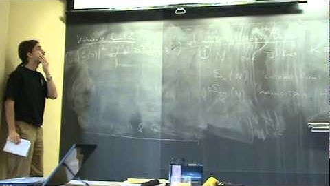 Sage Days 5: Gonzalo Tornario -- Stark-Heegner Points (part 1 of 2)