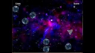 My final project: "asteroids".  Python interactive programming by Rice University at Coursera