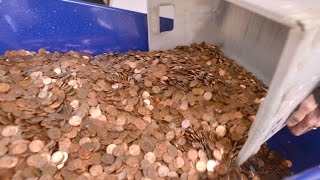 Man frustrated with DMV pays bill with 300,000 pennies