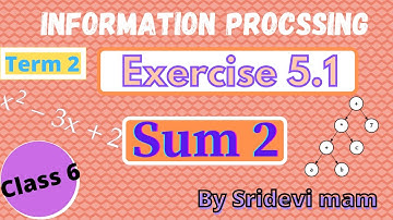 6th maths tamil Term 2 Chapter 5 information processing ex 5.1 sum 2 tn class 6 std 2nd term