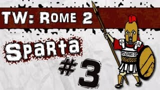 Lets Play TW: Rome II - Sparta - #3 Siege of Pella