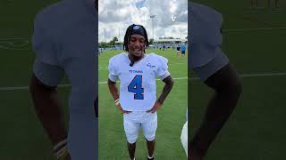 WanDale Robinson with TZ #titans
WanDale Robinson with TZ #titans WanDale Robinson with TZ #titans