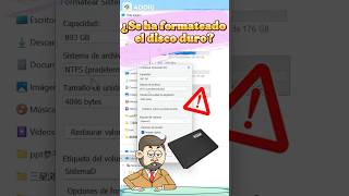 ¿Formateaste tu disco duro? ⚠️ Así puedes recuperar tus archivos