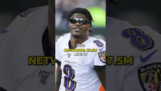 Lamar Jackson's Unbelievable Net Worth 💰 #shorts
