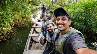 കണ്ടൽക്കാടിനുള്ളിലൂടെ അതിസാഹസികമായ യാത്ര | Munroe Island