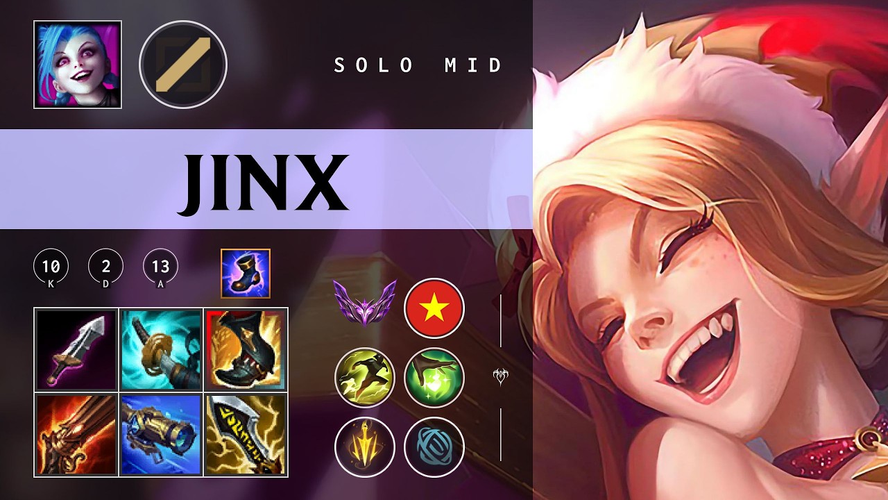 Jinx Mid vs Orianna - VN Master Patch 26.03