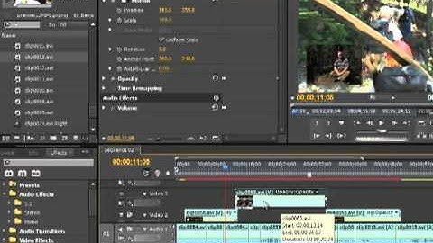 How to Create a Picture-In-Picture with Adobe Premiere CS5