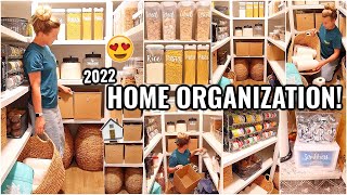 HOME ORGANIZATION IDEAS!! ORGANIZE WITH ME | DECLUTTERING AND ORGANIZING MOTIVATION 2022