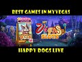 Happy Dogs - MyVegas Slots App LIVE