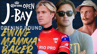 E. Ewing, J. Baker, B. Mamiya | Corona Open JBay  Opening Round Heat Replay