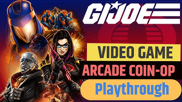 GI Joe Arcade Game FULL playthrough