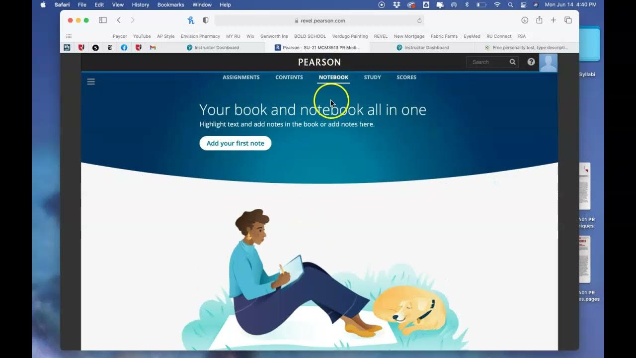 Pearson REVEL textbook YouTube