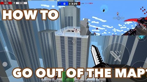 How to Completely go Out of the Map? | Pixel Gun 3D