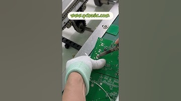 PCB assembly factory routine  #shorts