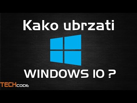 Video: Kako Ubrzati Windows Sistem