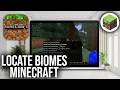 How To Locate Biomes In Minecraft WITHOUT MODS! Bedrock &amp; Java