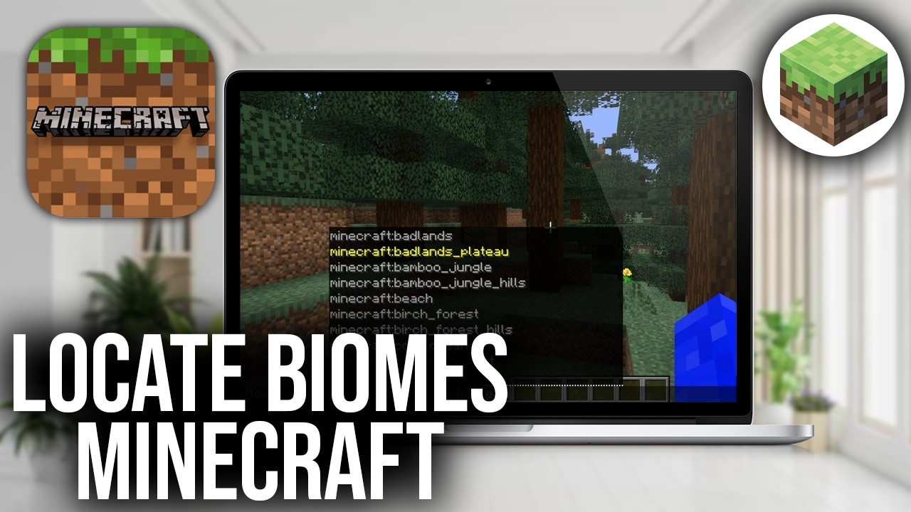 How To Locate Biomes In Minecraft WITHOUT MODS! Bedrock & Java - YouTube