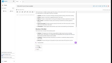 Relanote Write with AI and AI Auto complete