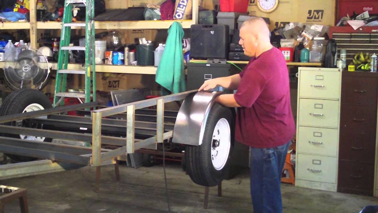 How to Build a Utility Trailer Full Video Parts 1-9 HD ...