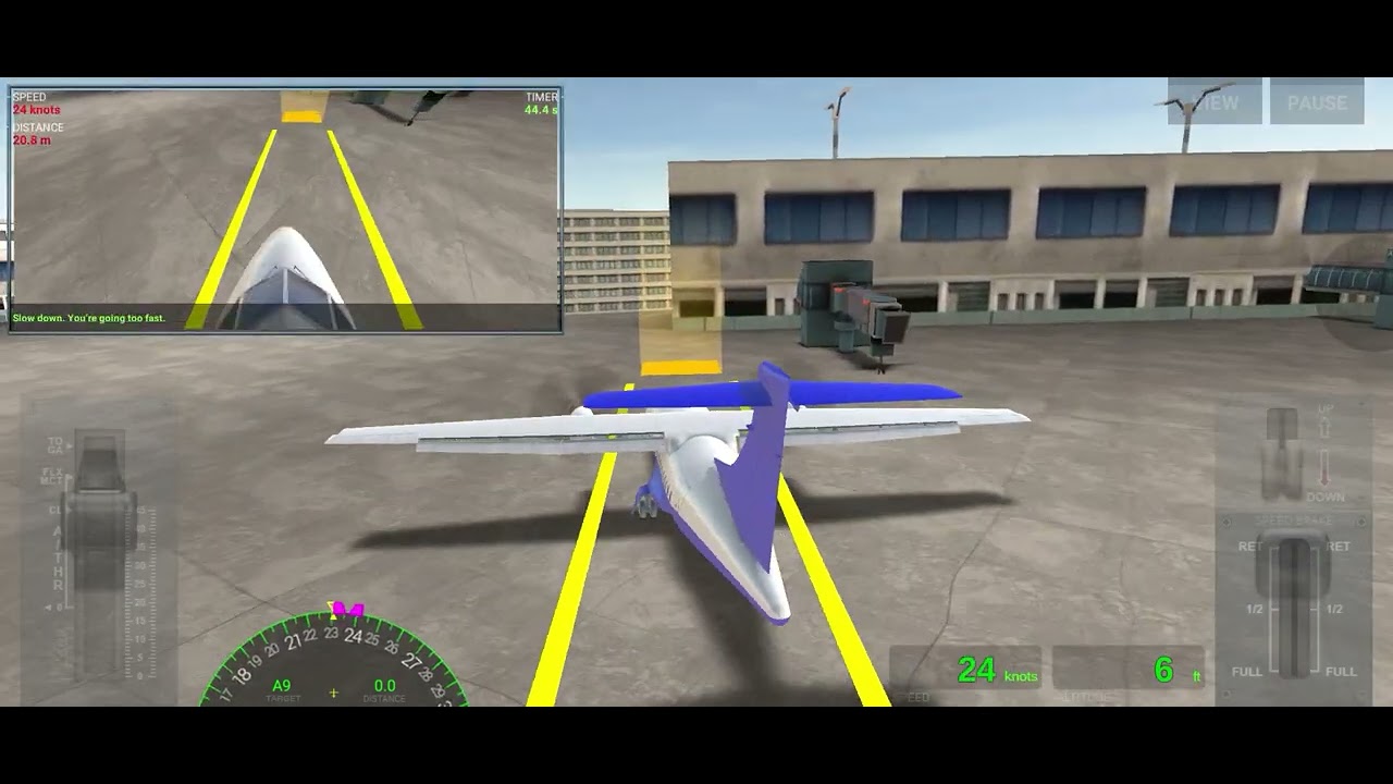 Airline commander gameplay is not easy.Fail again and Fly smooth💯A,B, nd C LeVL Licence successful👍