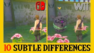 10 Subtle Differences between Zelda Skyward Sword HD and the Wii version