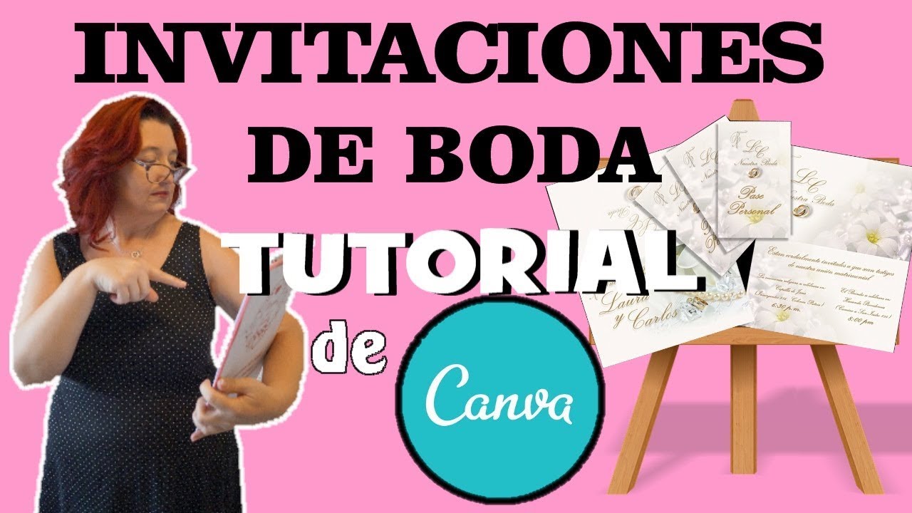 Tutorial Canva 2019 Invitaciones De Boda Youtube