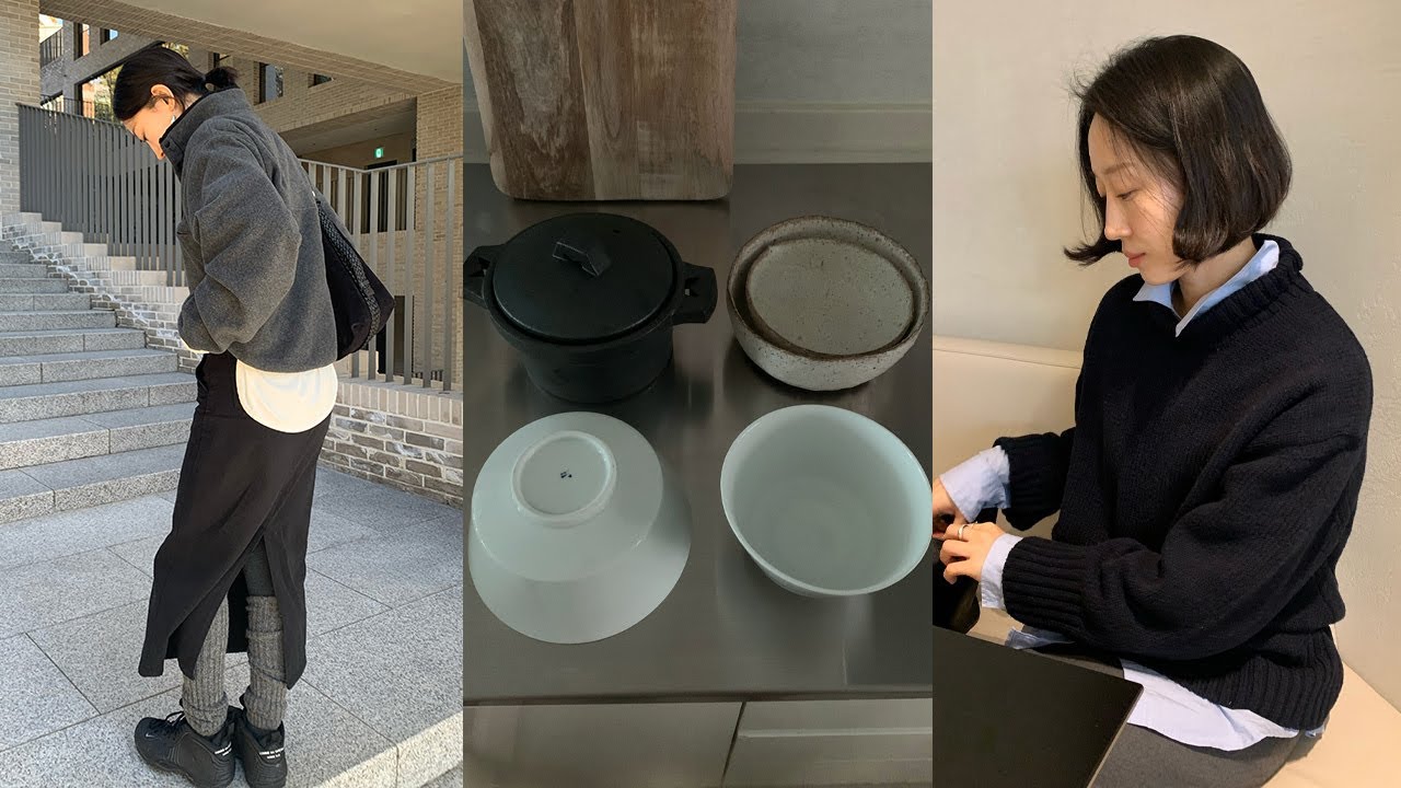 지난 연말, 일주일 일상 기록 | 모노하에서 데려온 아이템은..! 사심채운 테이블웨어 소개(키친툴, 챕터원), 설레는 카페 발견했고 한남동 나들이(아로마티카, 르에떼, 디애퍼처)