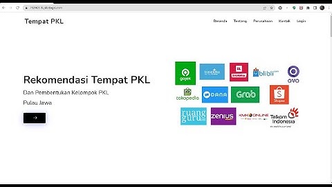 Fitur Website SPK Mahasiswa | Laravel PHP Framework