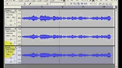 Audacity: Decoding a Middle-and-Side Recording