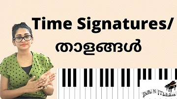 Lesson 10: Time Signature: easy piano keyboard class in malayalam