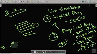 Lexical analysis in python