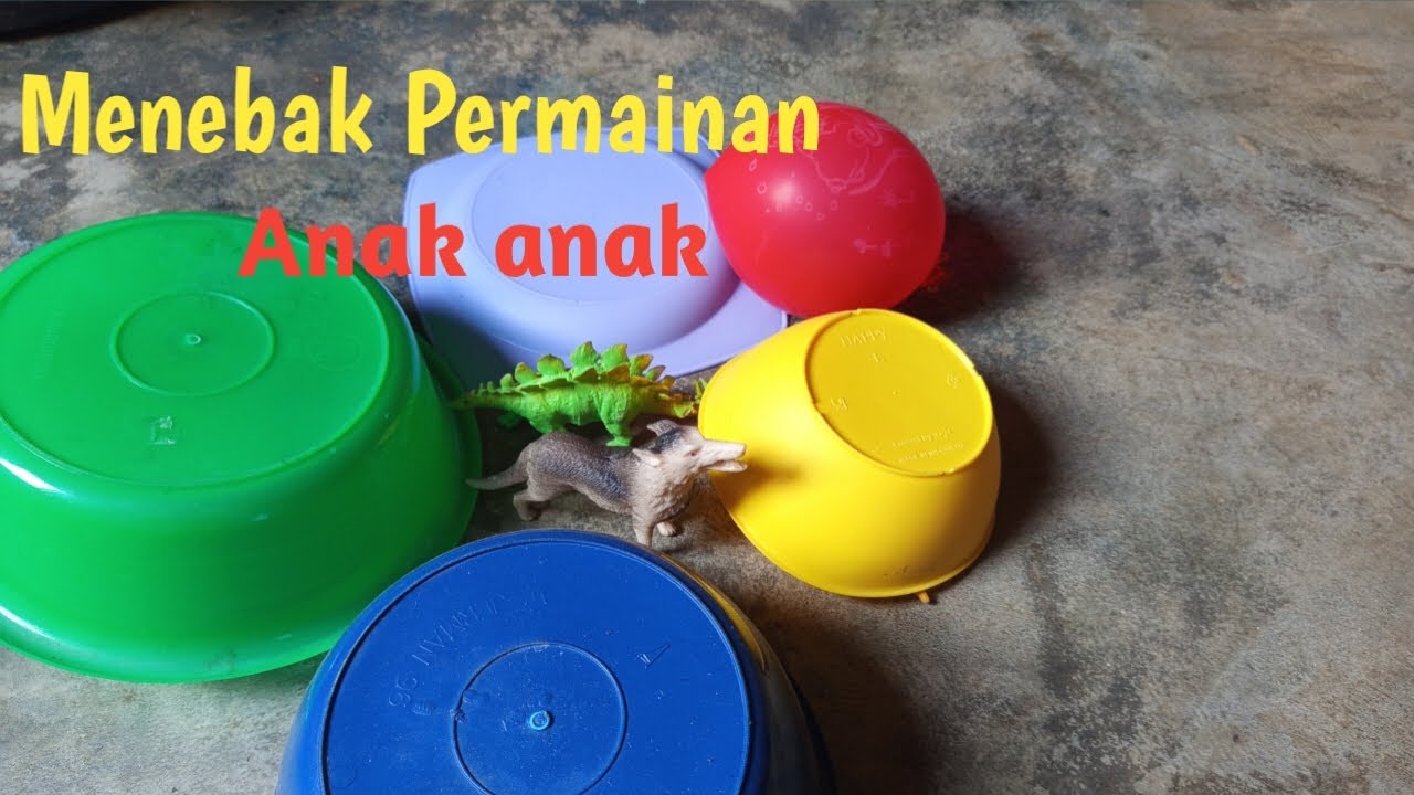 Bermain tebakan mainan anak-anak