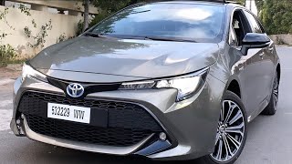 أول مرة كنسوق سيارة Hybrid   كيفاش كتخدم ؟  Toyota Corolla S