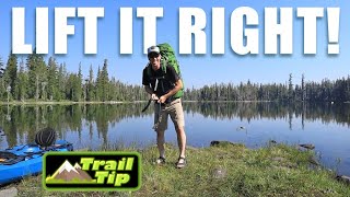 How to LIFT Your Backpack | Trail Tip E1