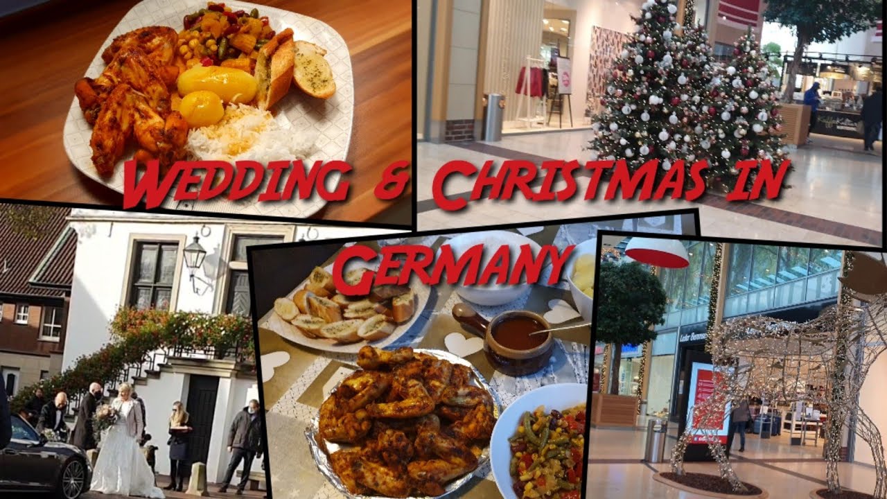Showing christmas decoration & german wedding 👰‍♀️🎄 Lahoran makes yummy german food recipe