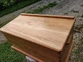 Cherry Cedar Lined Blanket Chest Build Cherry Cedar Lined Blanket Chest Build