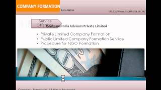 Company formation service @http://www.mcaindia.co.in/