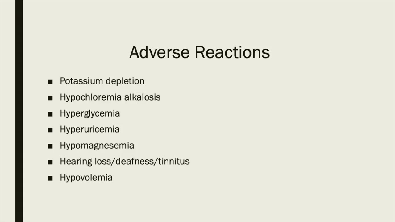 Loop Diuretics part B YouTube