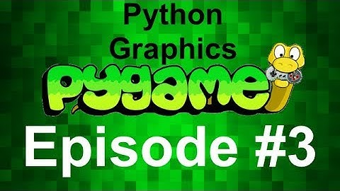 Python Graphics (Pygame Tutorial) || #3 Colors & Boundaries!