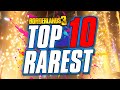 Borderlands 3 TOP 10 RAREST ITEMS 1 Is MYSTERIOUS 