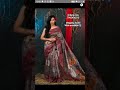 Pure linen digital print saree with blouse piece more colours &amp; designs are available contact#saree