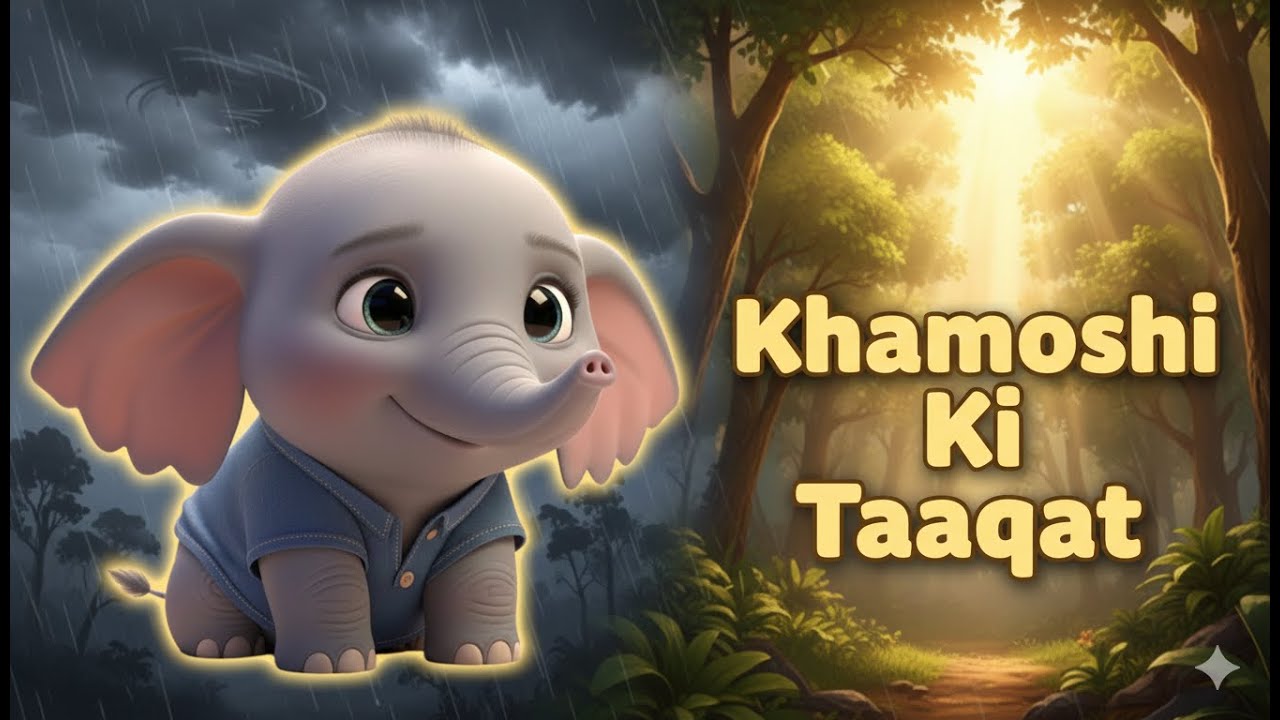 Khamoshi Ki Taaqat | Aelly Ki Pyari Kahani | Motivational Cartoon Story