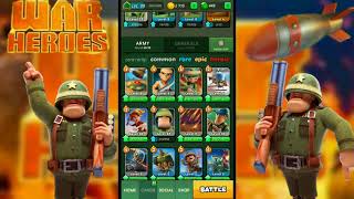 TOP 5 OVER POWERED CARDS || War Heroes screenshot 3