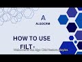 How to Use Filters in ALGO-CRM (English)