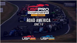 USF Pro 2000 - Race 3 & USF2000 - Race 2 - Road America @usfprochampionships
