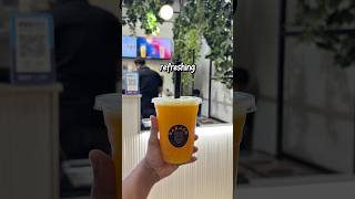Mango Passion Boba & Hokkaido Milk Tea at Barako🧋 #youtubeshorts #trending #viral  #food #shorts