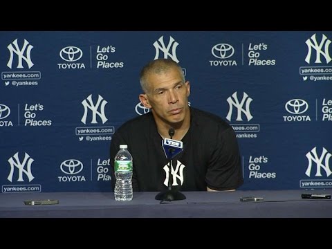DET NYY Girardi Discusses Tanaka Loss To Tigers 