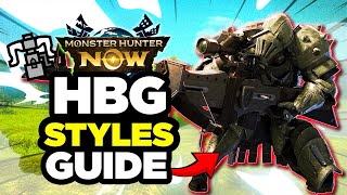 NEW Heavy Bowgun Styles: Guard Reload VS Crouching Shot screenshot 1