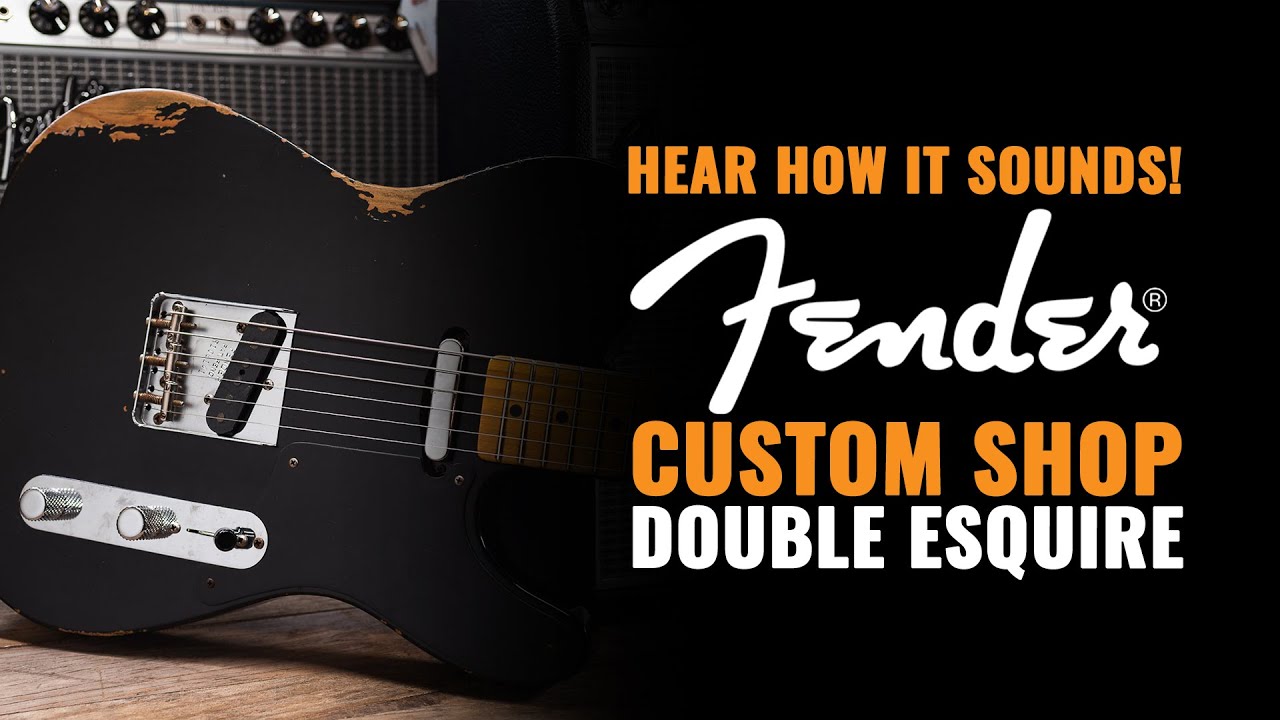 2021 Fender Custom Shop Telecaster Roasted Pine Double Esquire