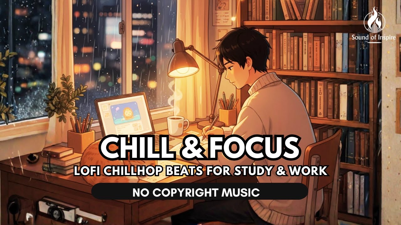 CHILL & FOCUS | LOFI CHILLHOP BEATS FOR STUDY & WORK | NO COPYRIGHT ...